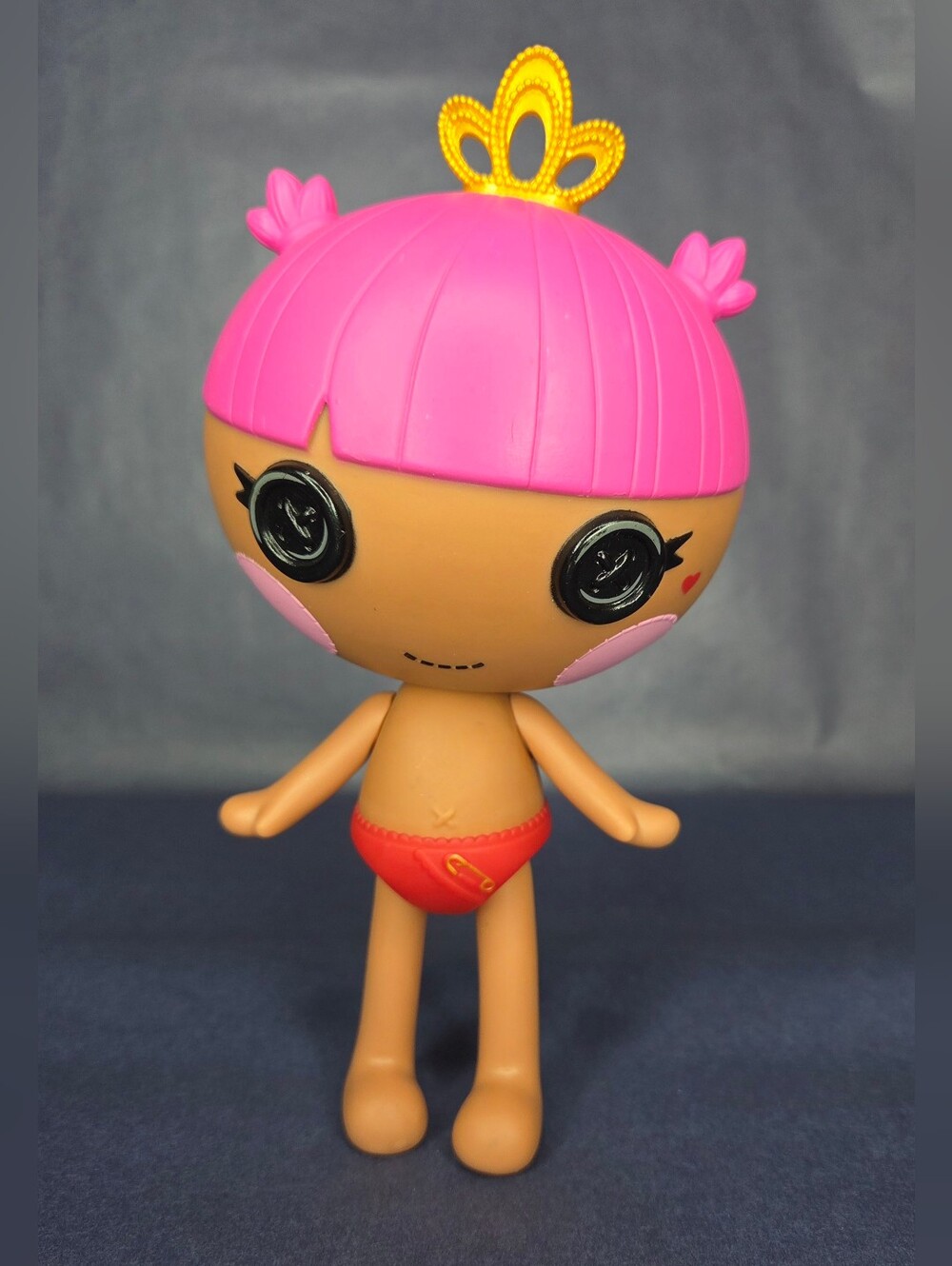 Lalaloopsy Twisty Thumbelina Princess Doll with Yellow Crown - Kids Toy